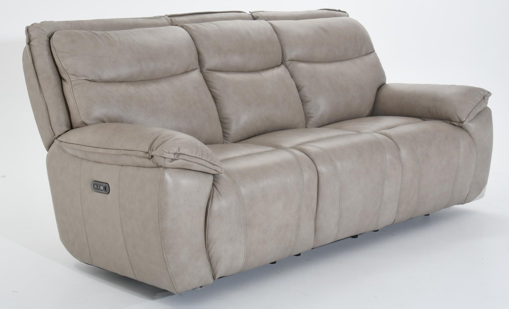 Juno leather deals power reclining sofa